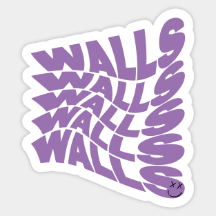 Purple Walls Sticker